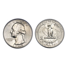 Charger l'image dans la galerie, Bague pièce en argent "Washington Quarter" : Un morceau d'histoire américaine à votre doigt