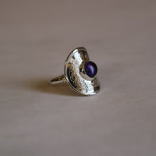 Charger l'image dans la galerie, Bague en argent - 20 sen Japon - amethyste
