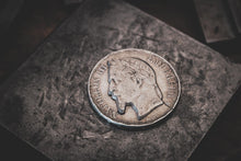 Charger l'image dans la galerie, Pendentif Napoleon - Piece 5 Francs argent
