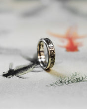 Charger l'image dans la galerie, Bague anneau pièce de monnaie 50 Sen JAPON.