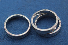 Charger l'image dans la galerie, Anneau en piece de monnaie 1 Franc Semeuse argent.