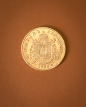 Charger l'image dans la galerie, Bague Napoleon Or - Pièce de monnaie 20 Francs