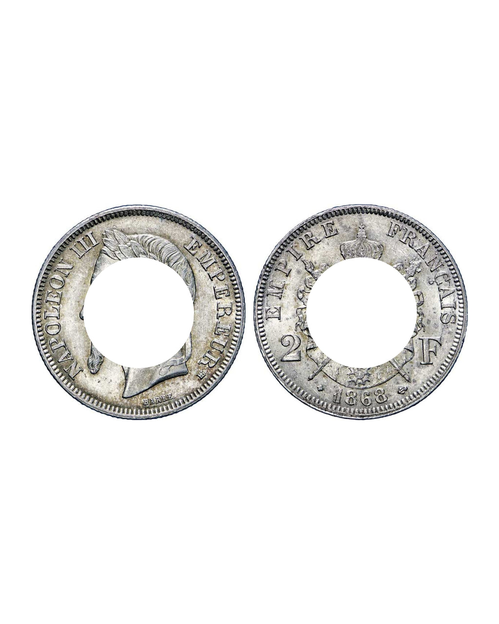 Bague anneau Napoleon III pour Homme