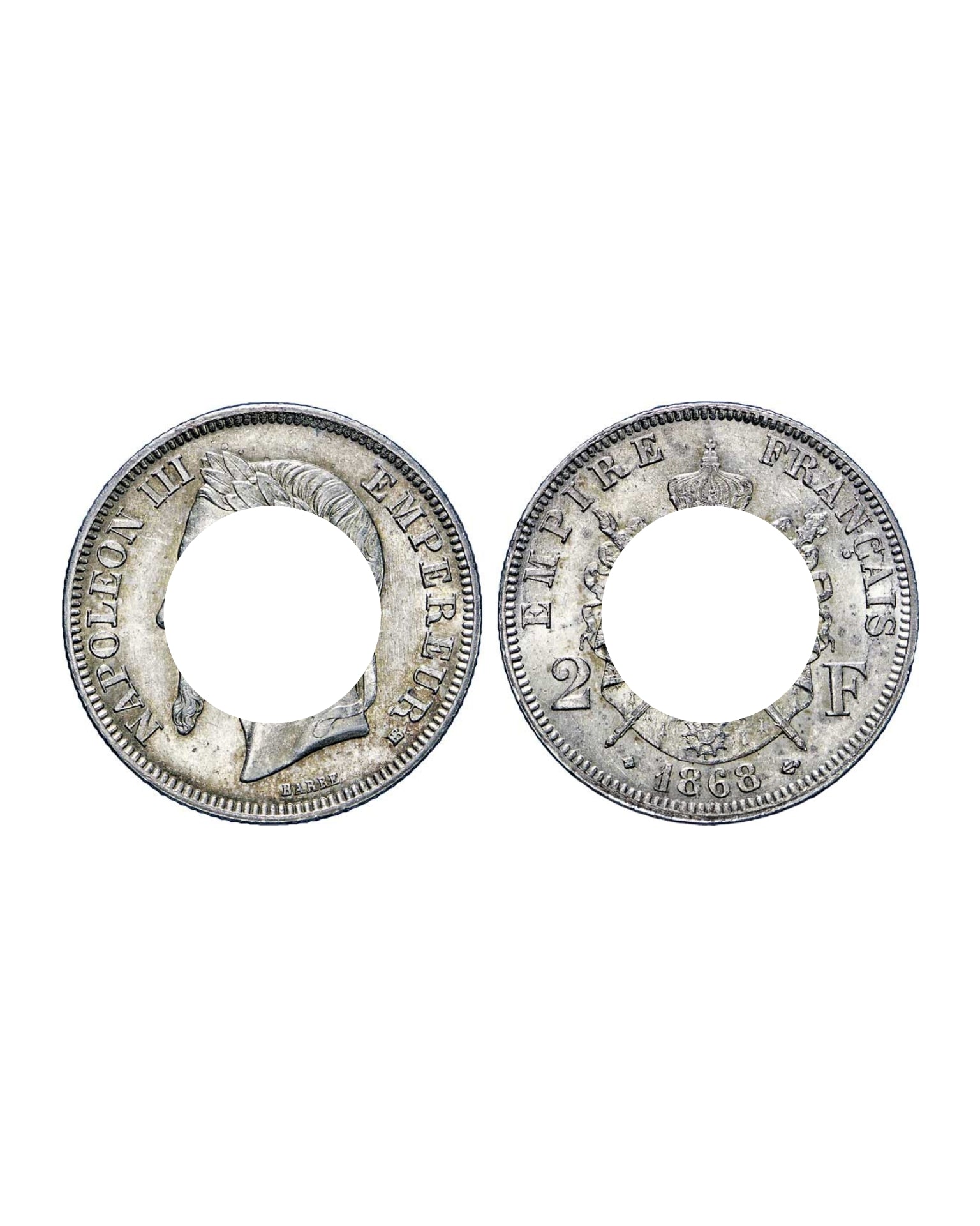 Bague anneau Napoleon III pour Homme