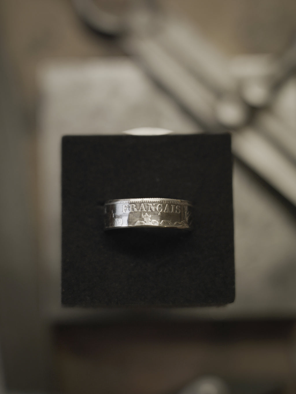 Bague anneau Napoleon III pour Homme