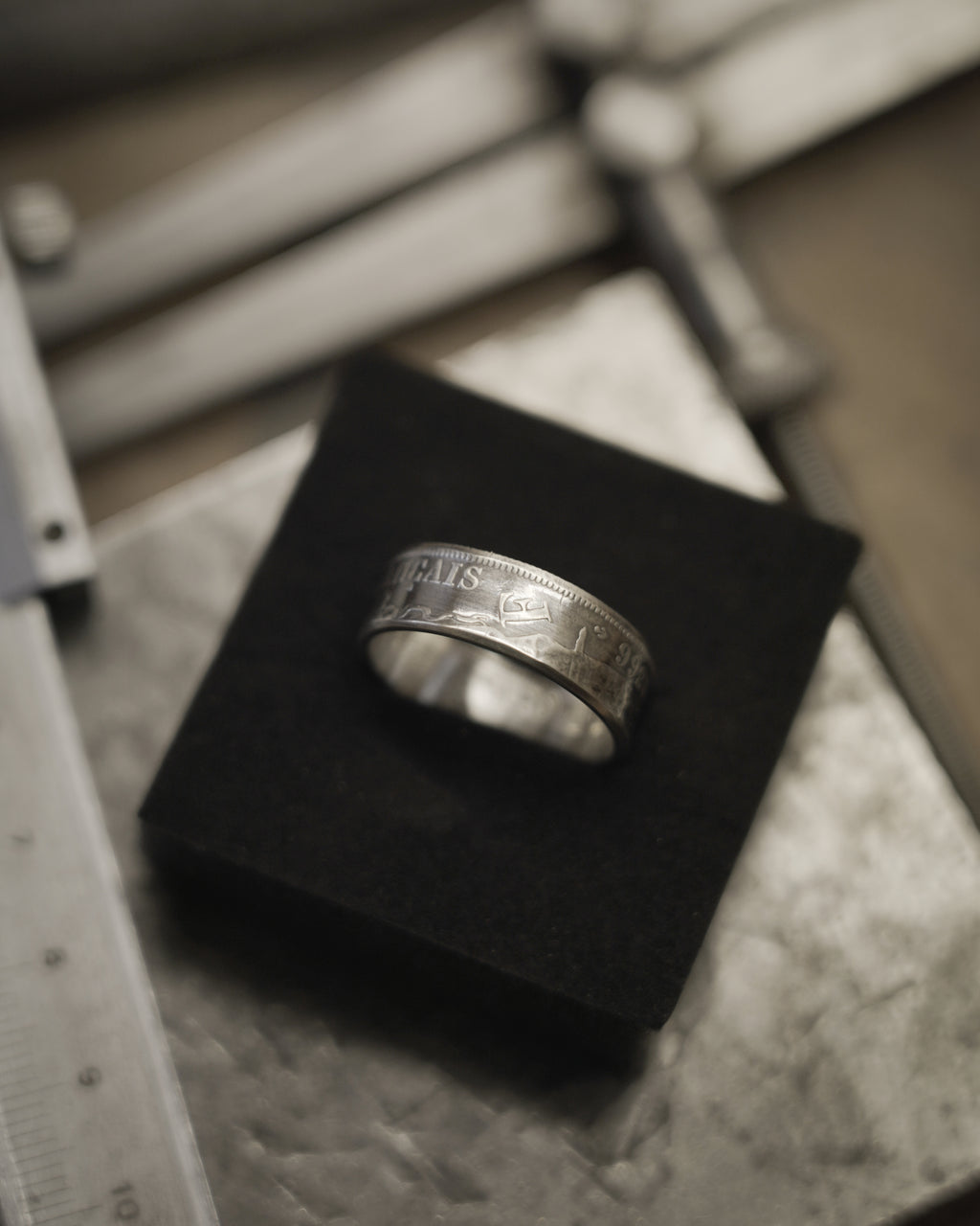 Bague anneau Napoleon III pour Homme