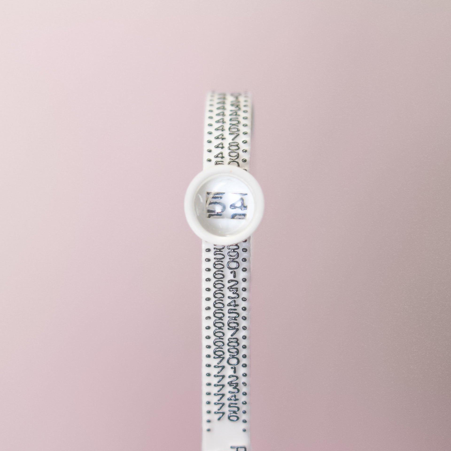 Baguier ajustable en plastique, tailles de bague françaises