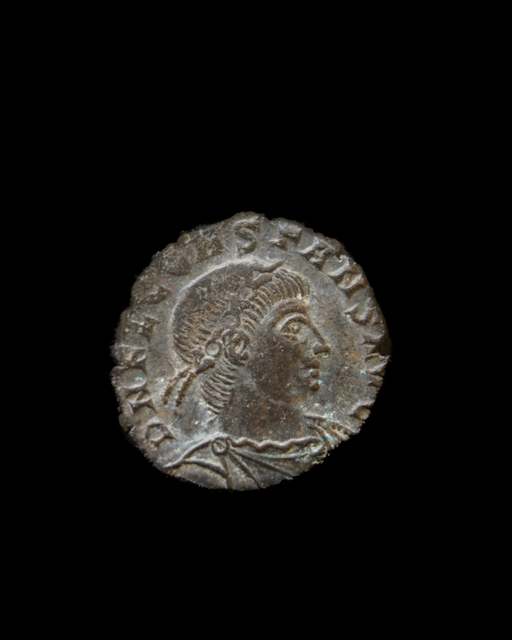 Pendentif argent – Monnaie romaine de Constance II (340 ap. J.-C.)