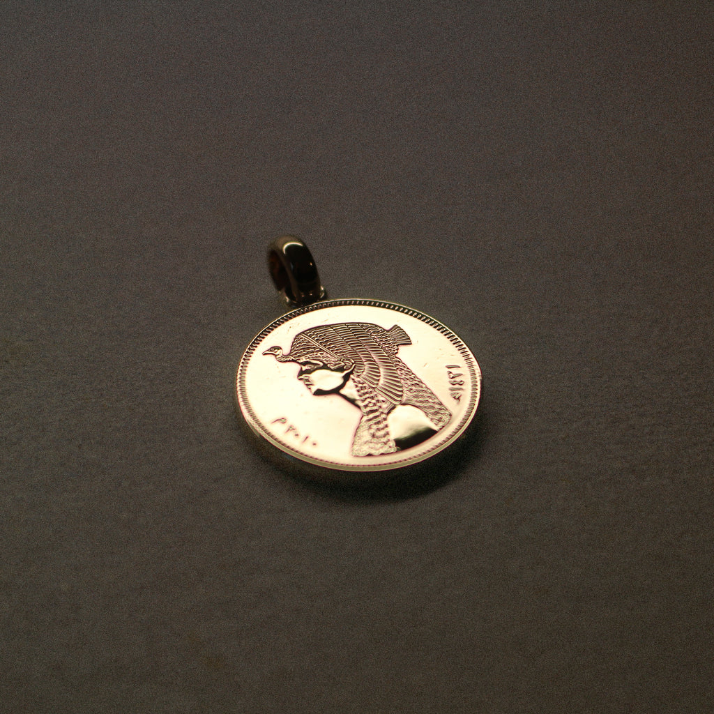 Pendentif Egyptien avec le portrait de Cléopâtre
