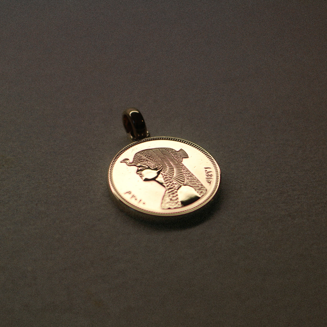 Pendentif Egyptien avec le portrait de Cléopâtre