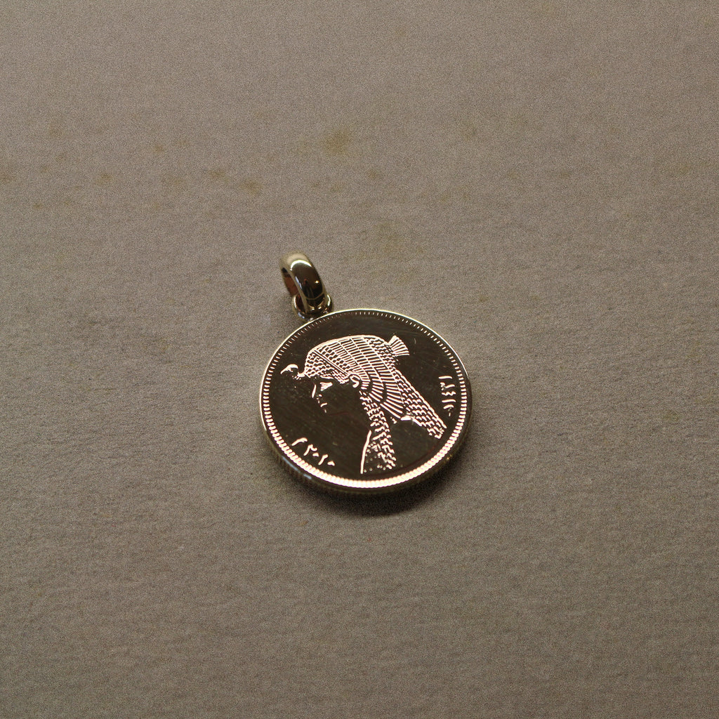 Pendentif Egyptien avec le portrait de Cléopâtre