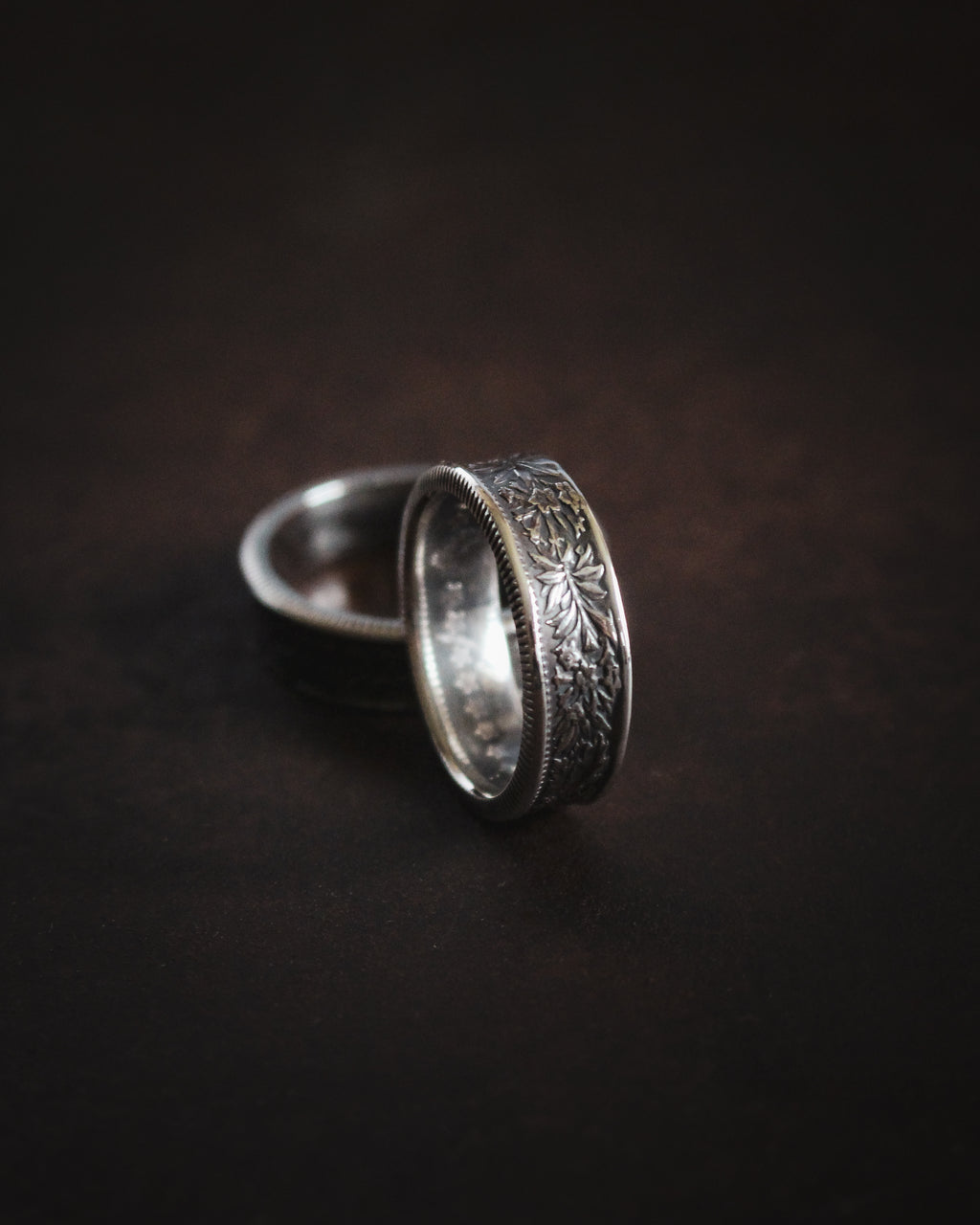 Bague anneau pièce de monnaie - Franc Suisse.