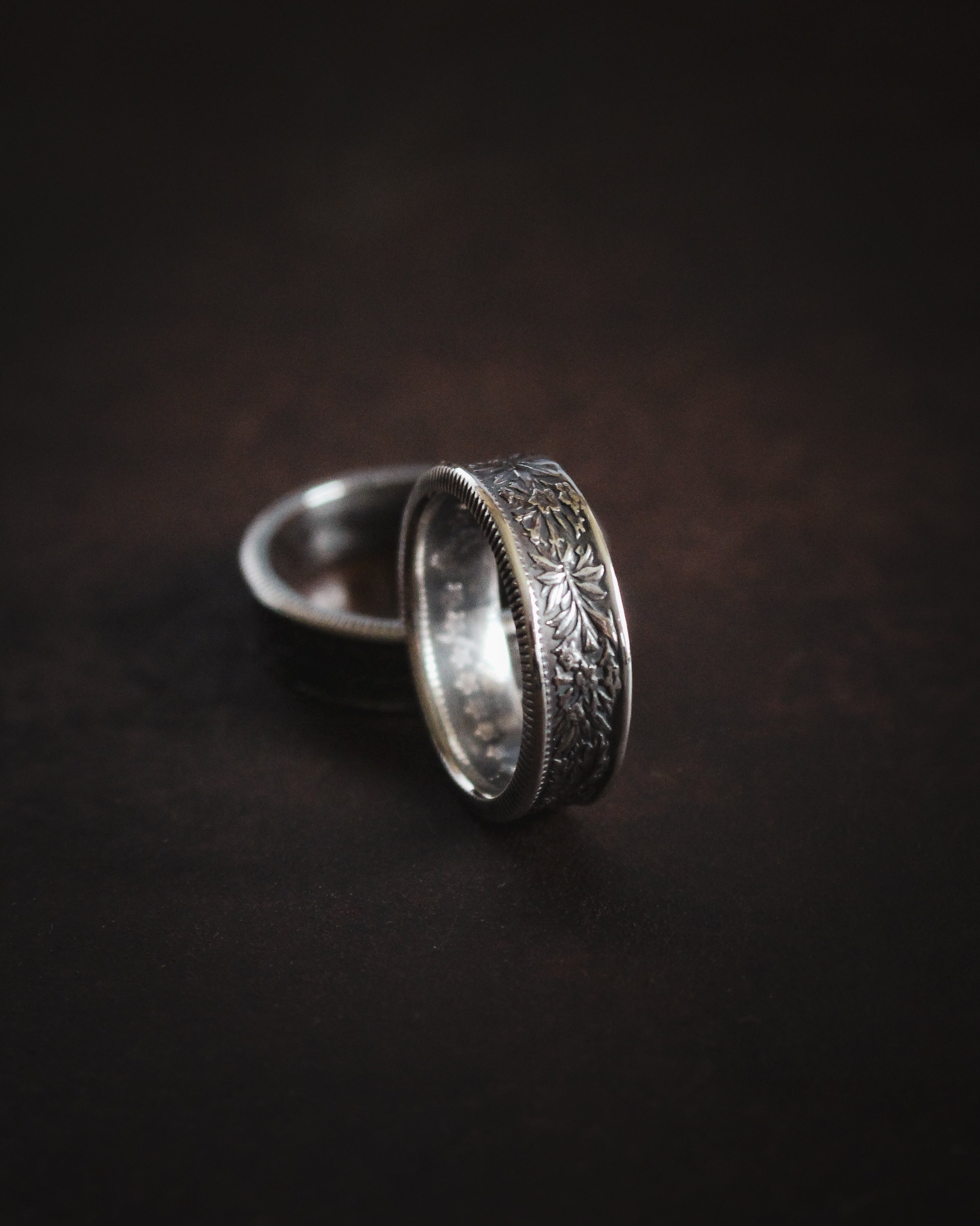 Bague anneau pièce de monnaie - Franc Suisse.