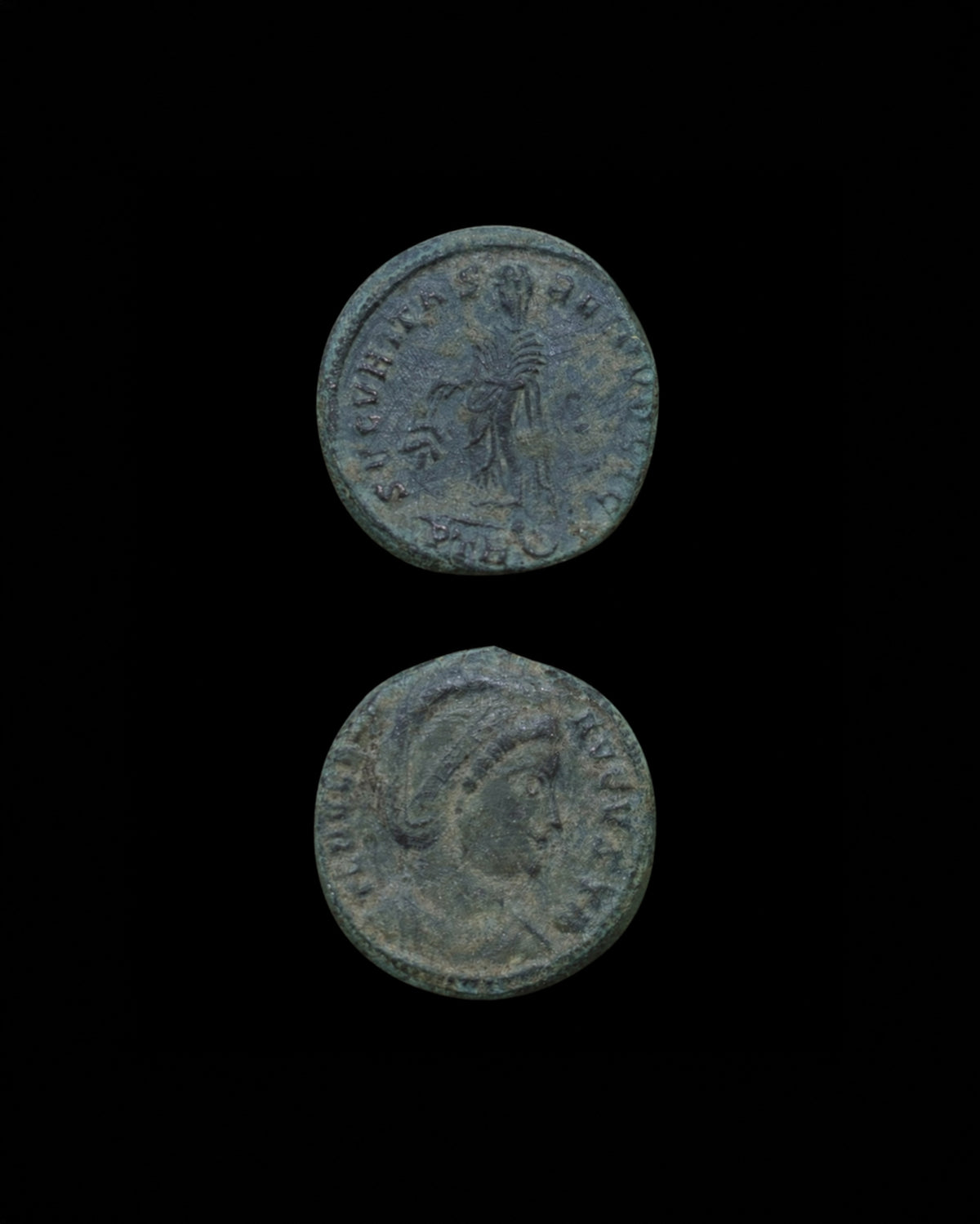Pendentif Securitas – Monnaie romaine et monture en argent 925