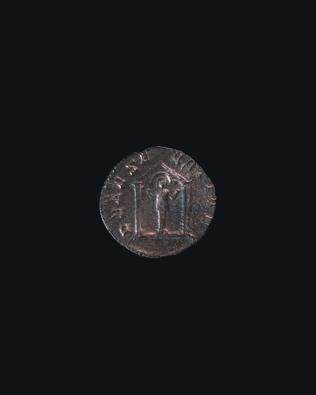 Pendentif Segetia – Création unique en argent et monnaie romaine (259 ap. J.-C.)