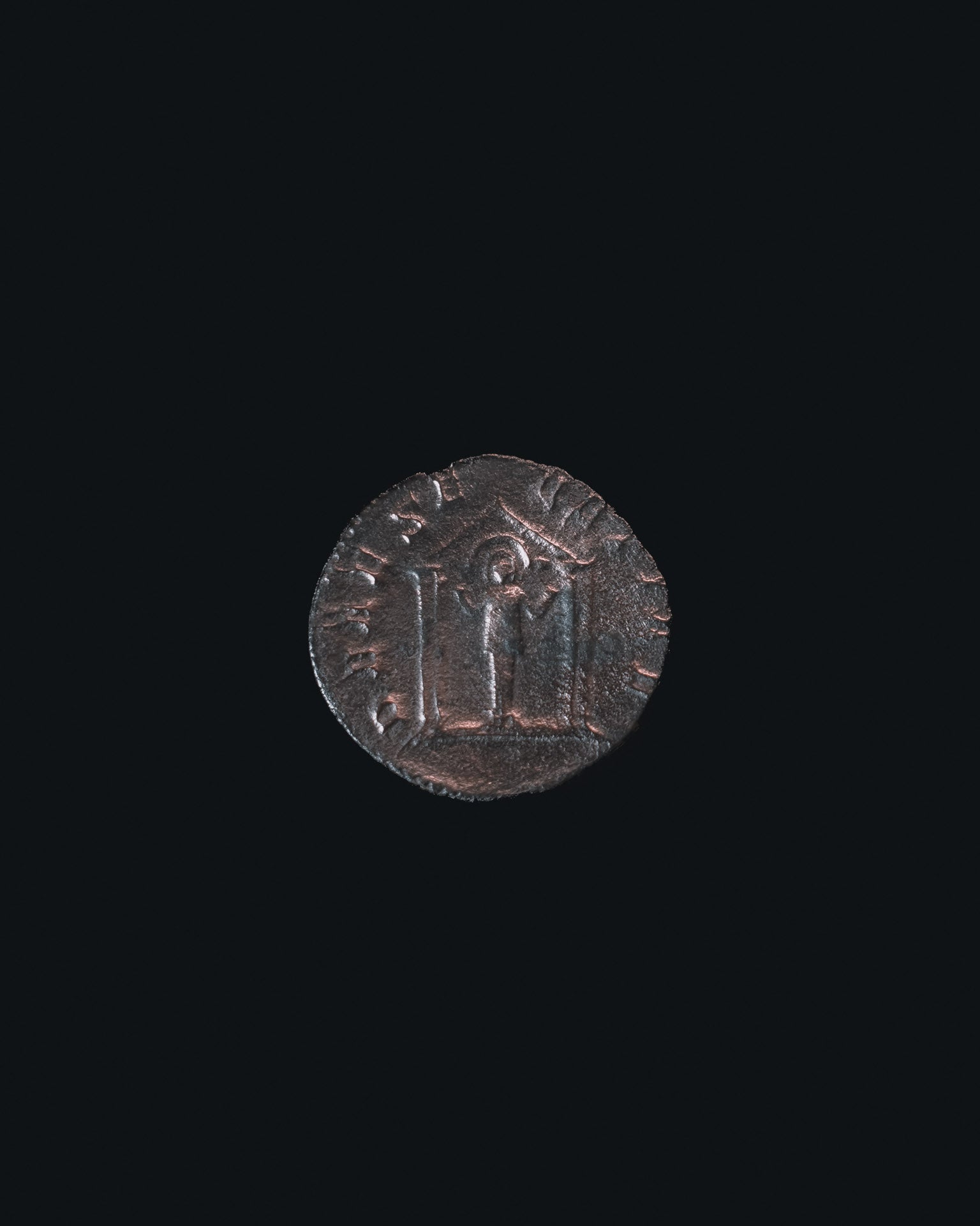 Pendentif Segetia – Création unique en argent et monnaie romaine (259 ap. J.-C.)