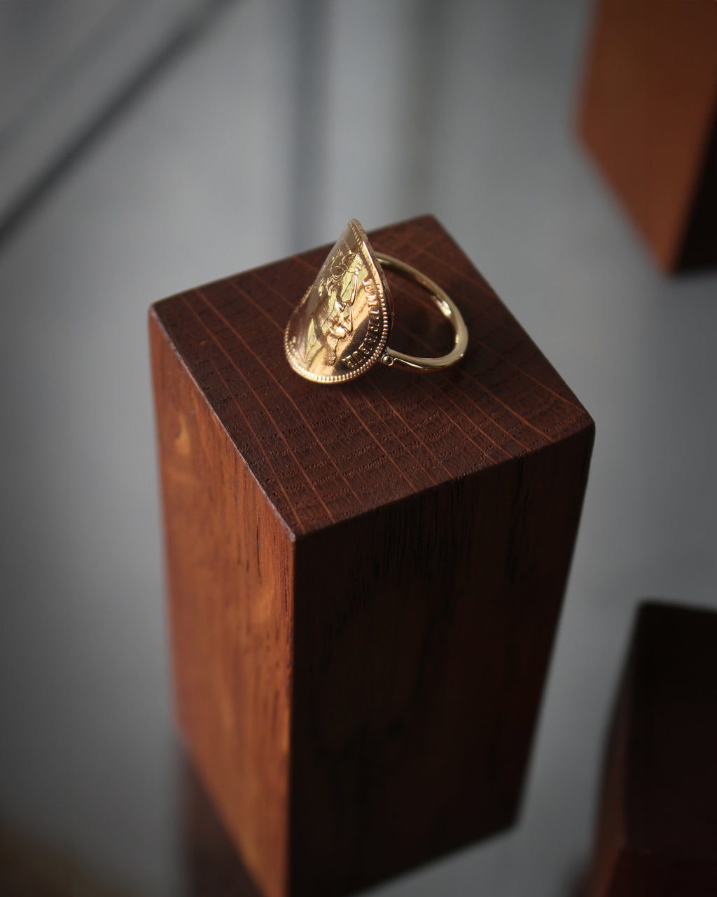 Bague Napoleon Or - Pièce de monnaie 20 Francs
