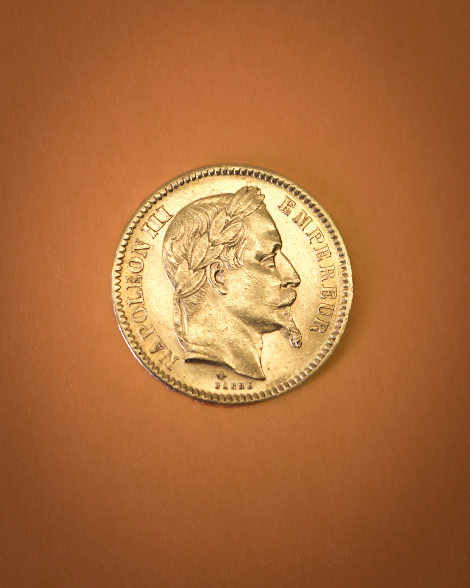 Bague Napoleon Or - Pièce de monnaie 20 Francs