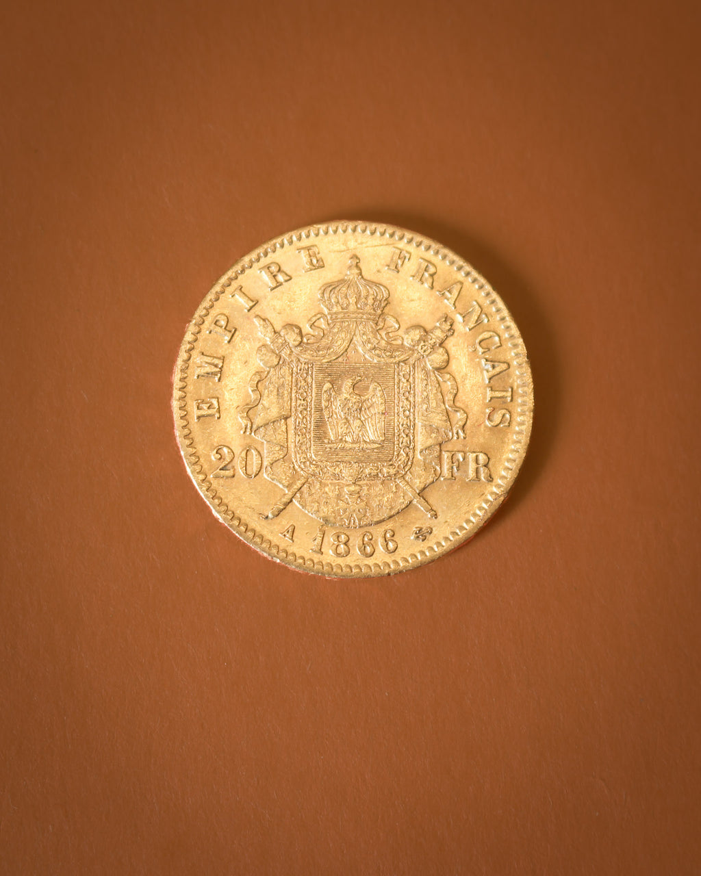 Bague Napoleon Or - Pièce de monnaie 20 Francs