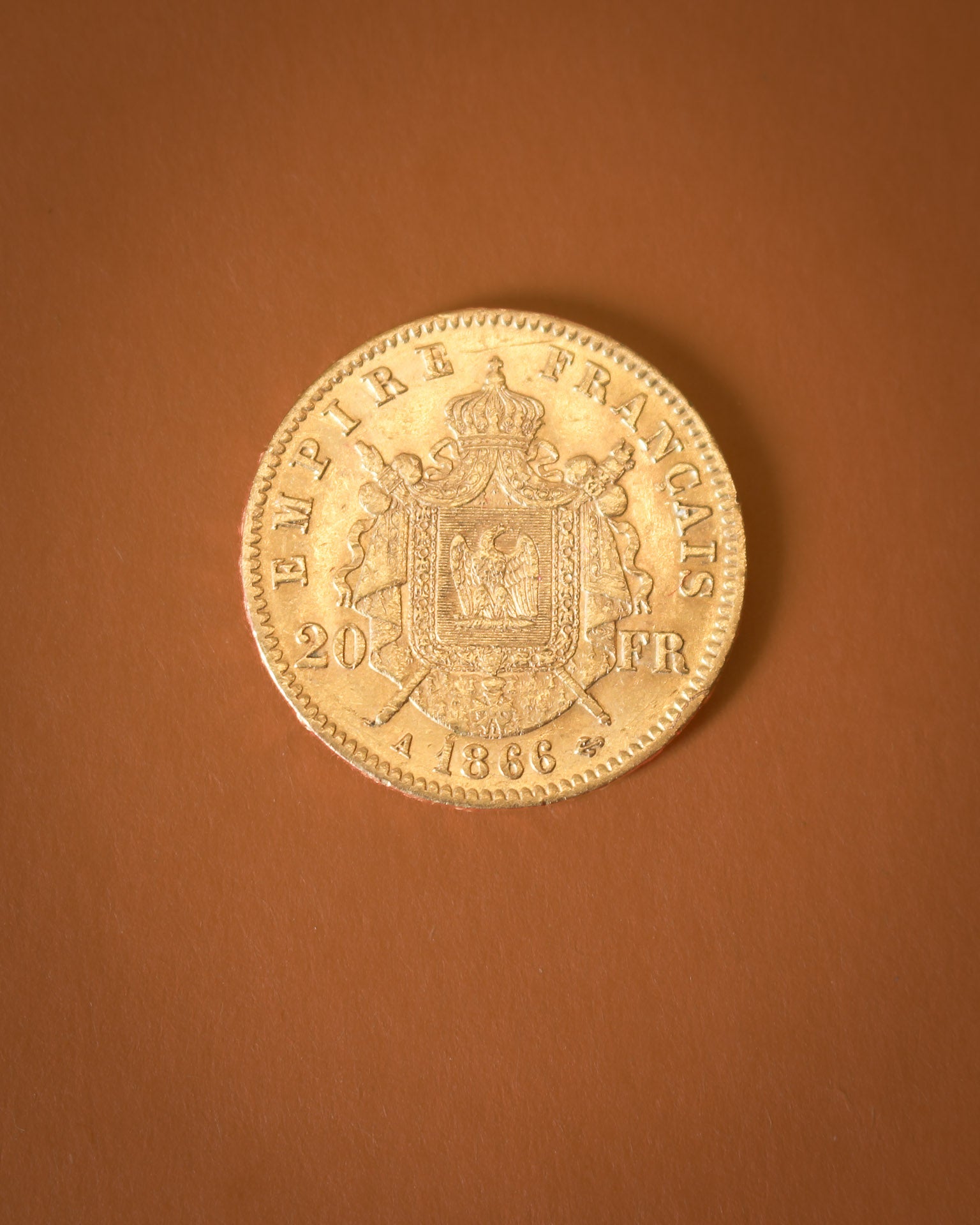 Bague Napoleon Or - Pièce de monnaie 20 Francs