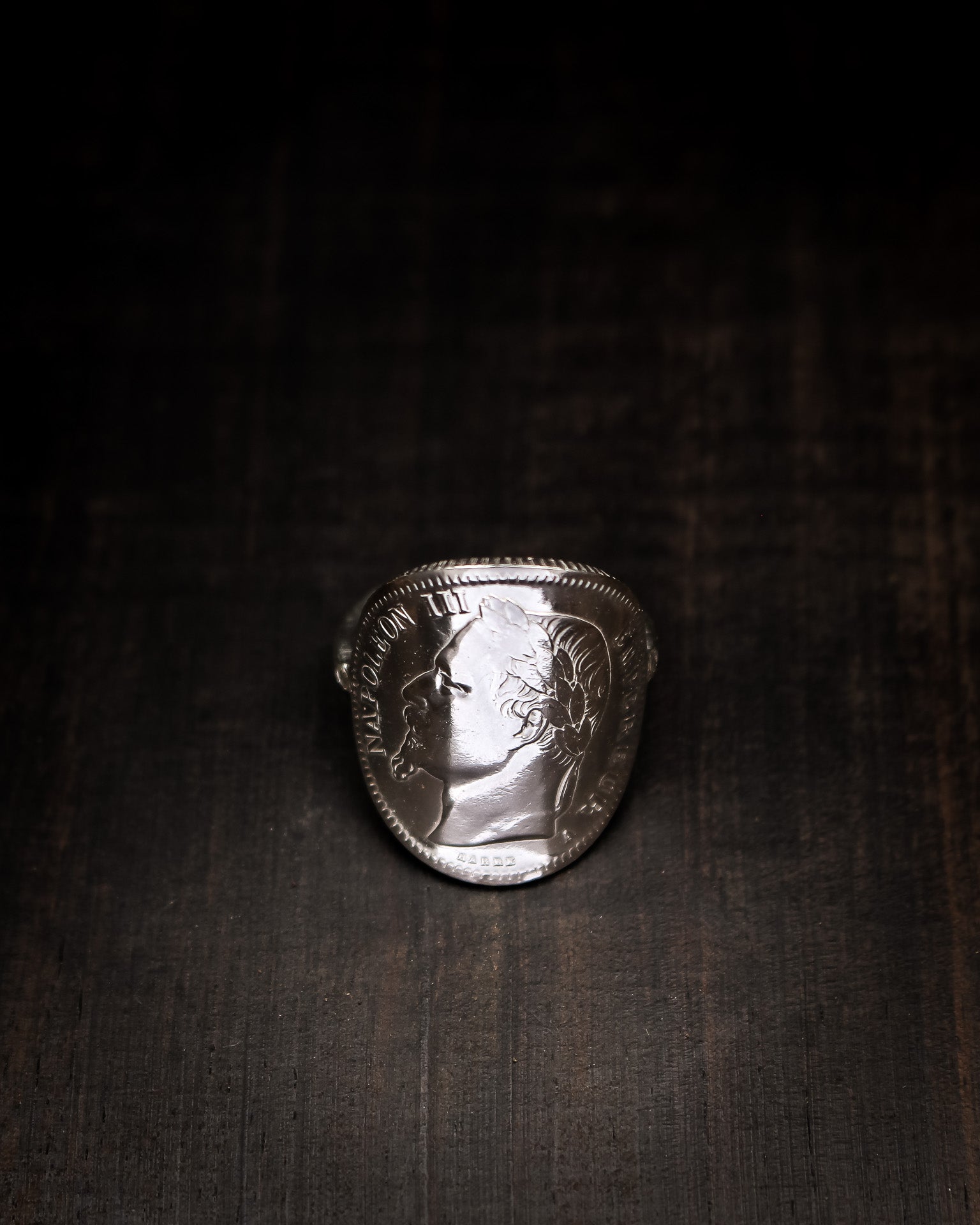 Bague Napoléon en argent pour femme