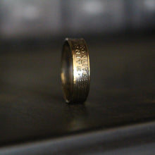 Charger l&#39;image dans la galerie, Bague anneau piece de monnaie - 20 centimes de Franc
