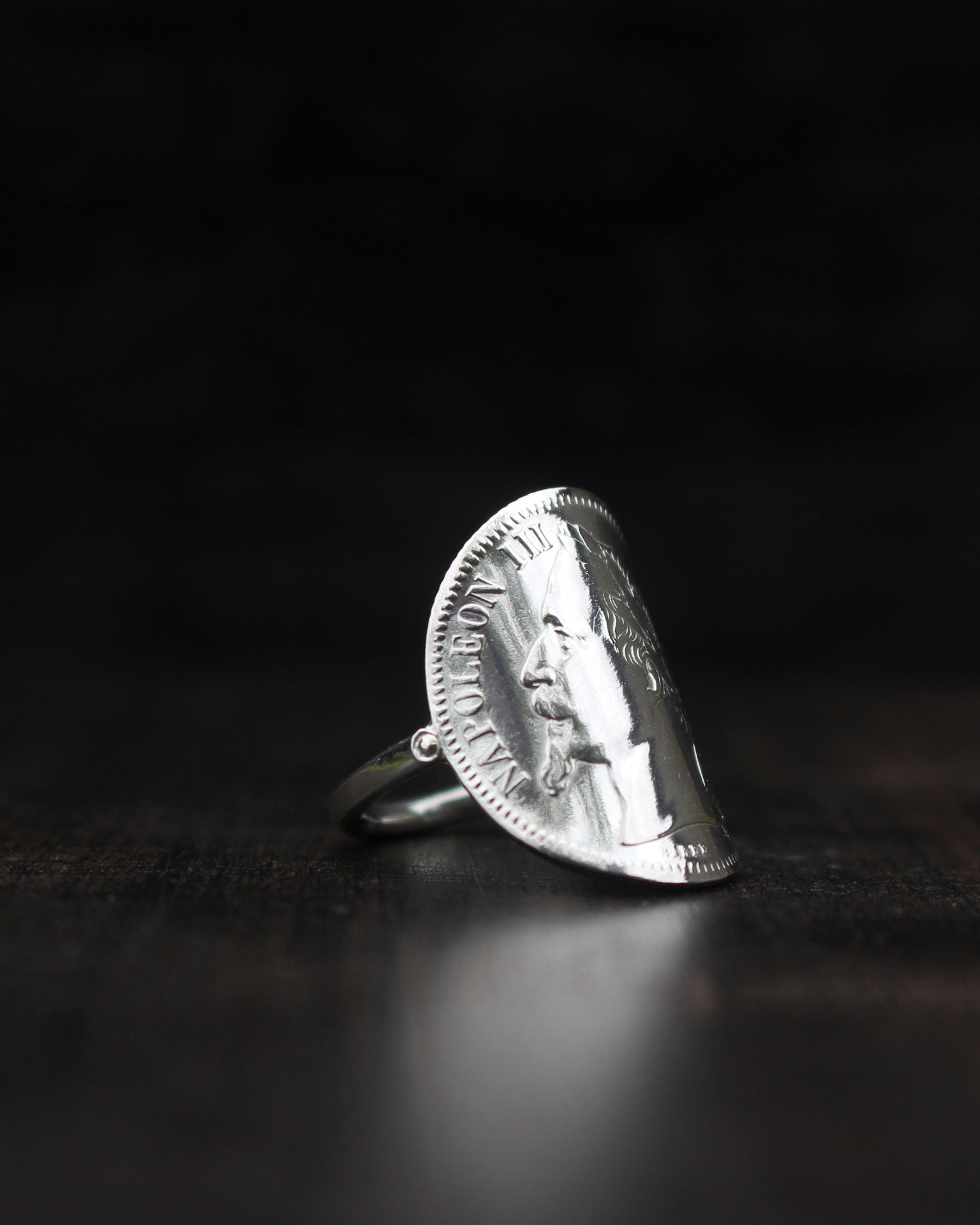 Bague Napoléon en argent pour femme