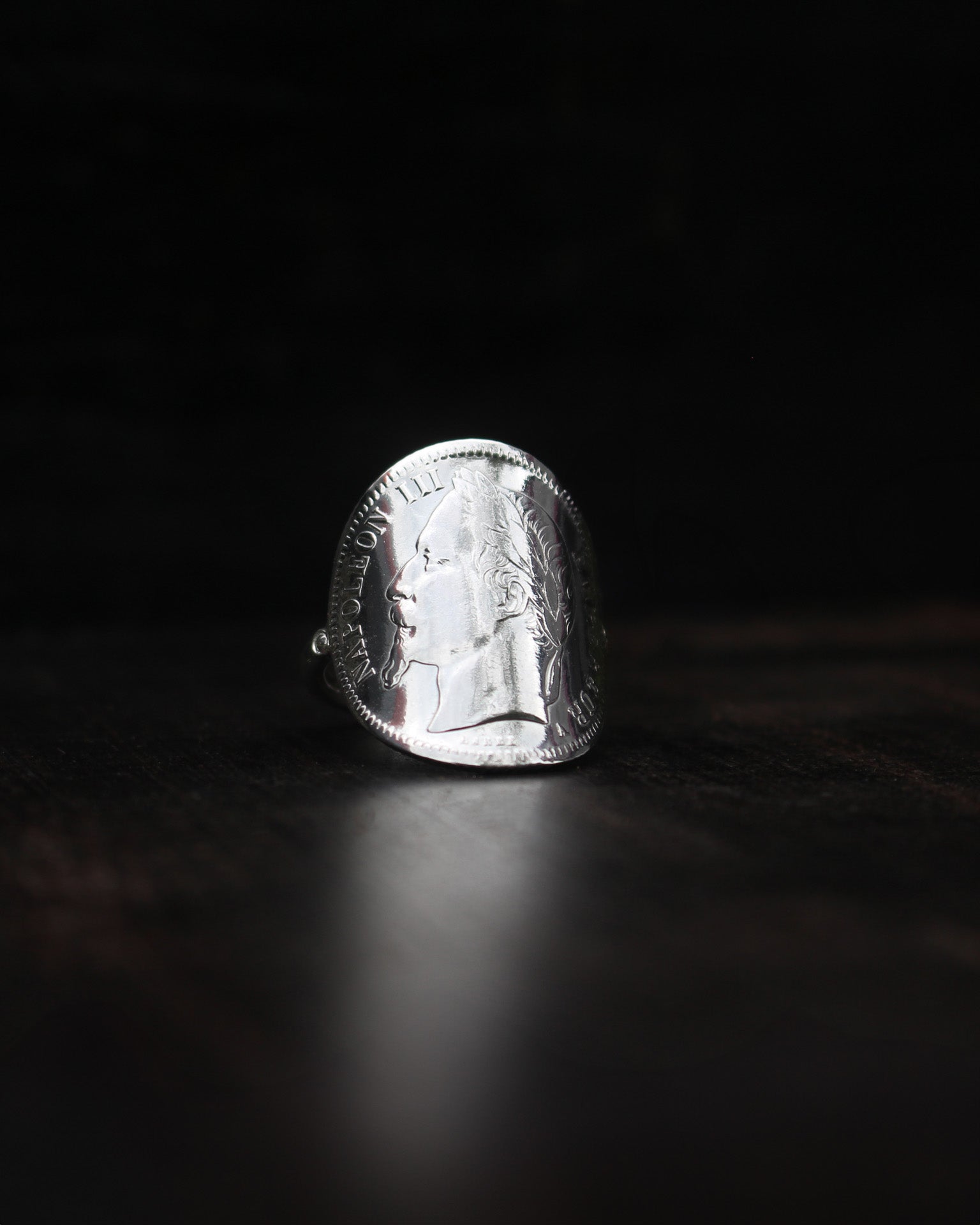 Bague Napoléon en argent pour femme