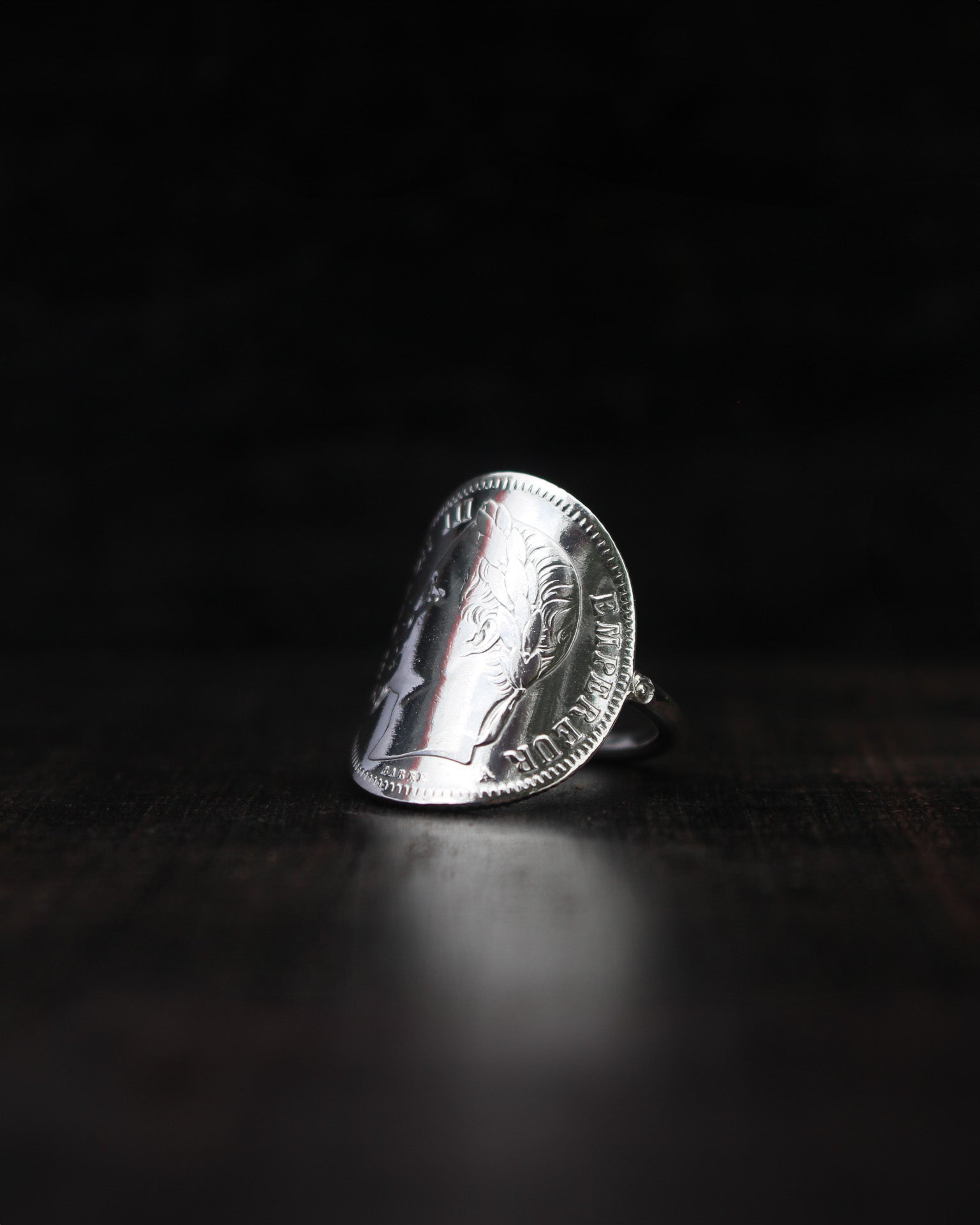 Bague Napoléon en argent pour femme