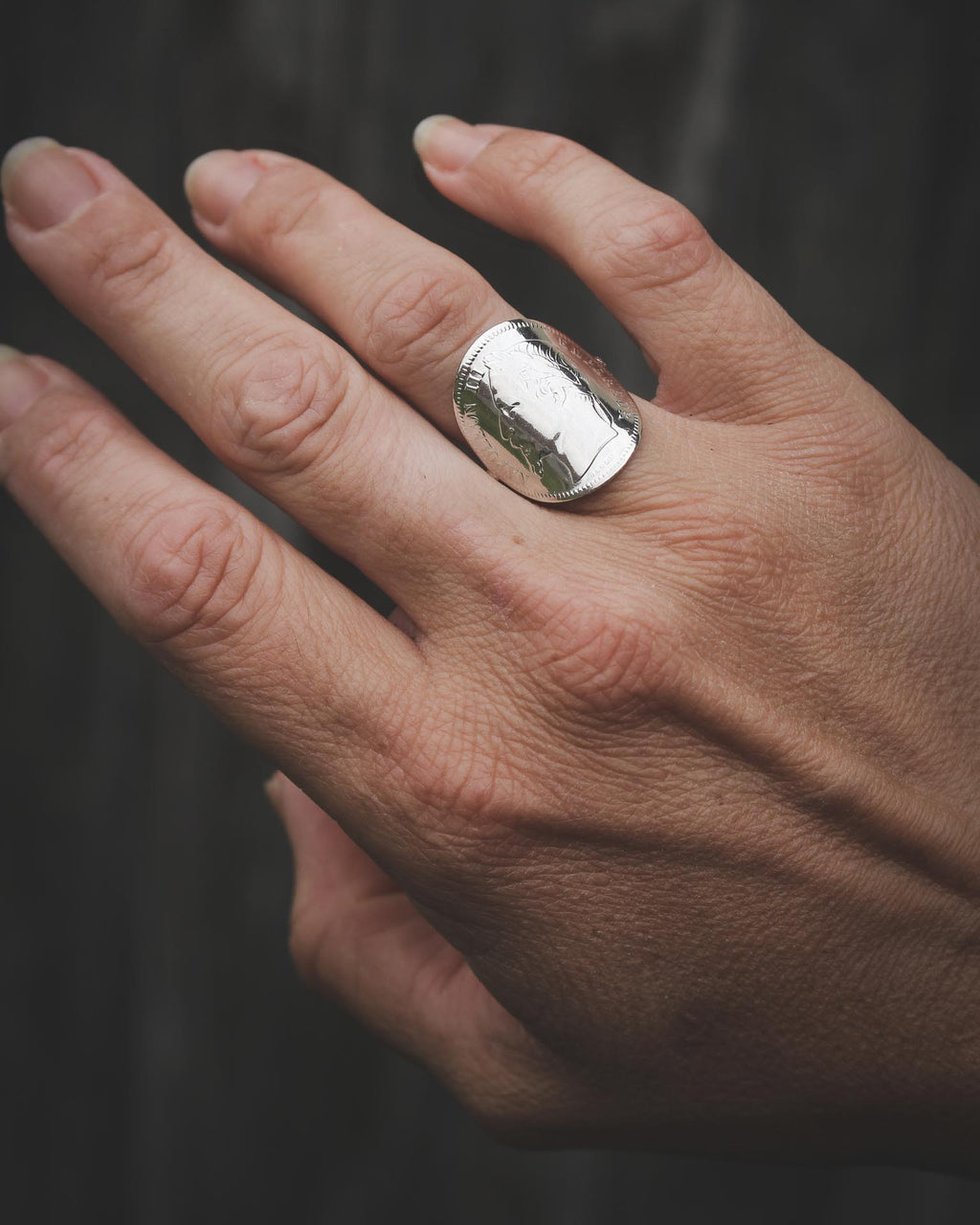 Bague Napoléon en argent pour femme