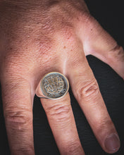 Charger l&#39;image dans la galerie, Chevalière Portugal en Argent avec le blason Portugais
