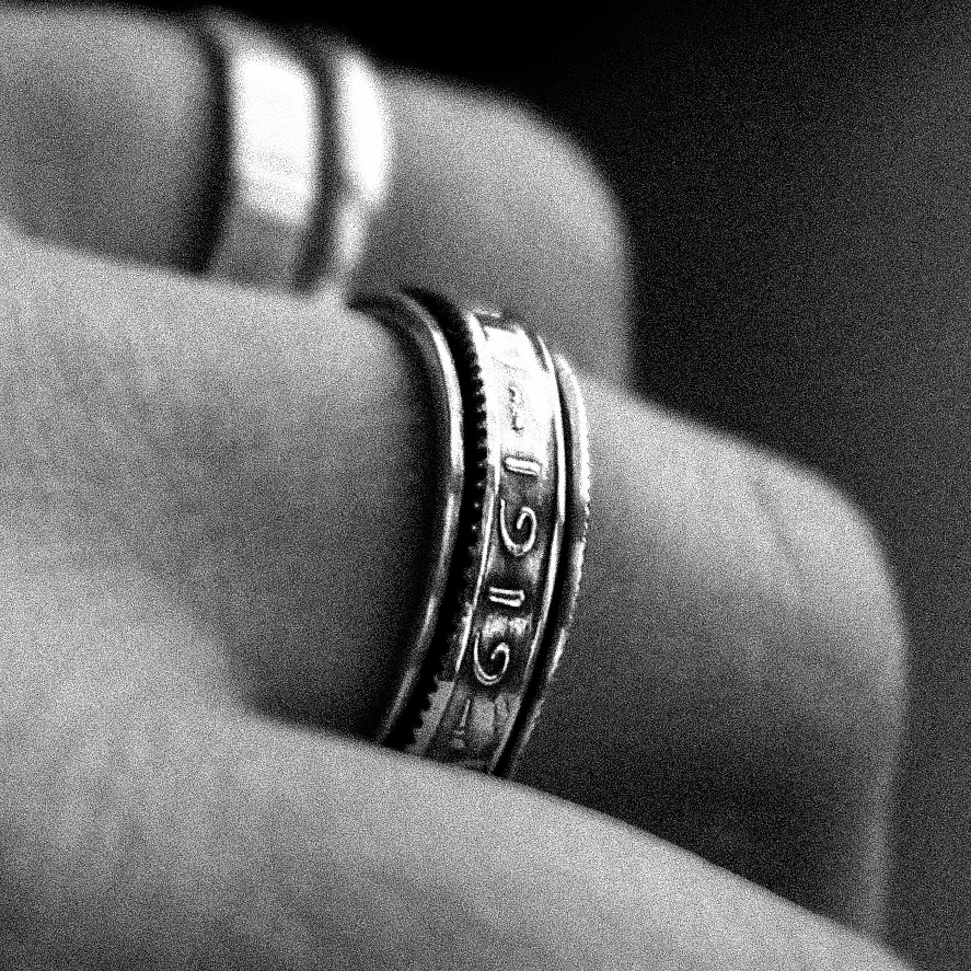 Bague tournante - anneau anti stress