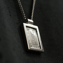 Charger l&#39;image dans la galerie, Pendentif JAPON en argent - Lingot monétiforme 1 bu
