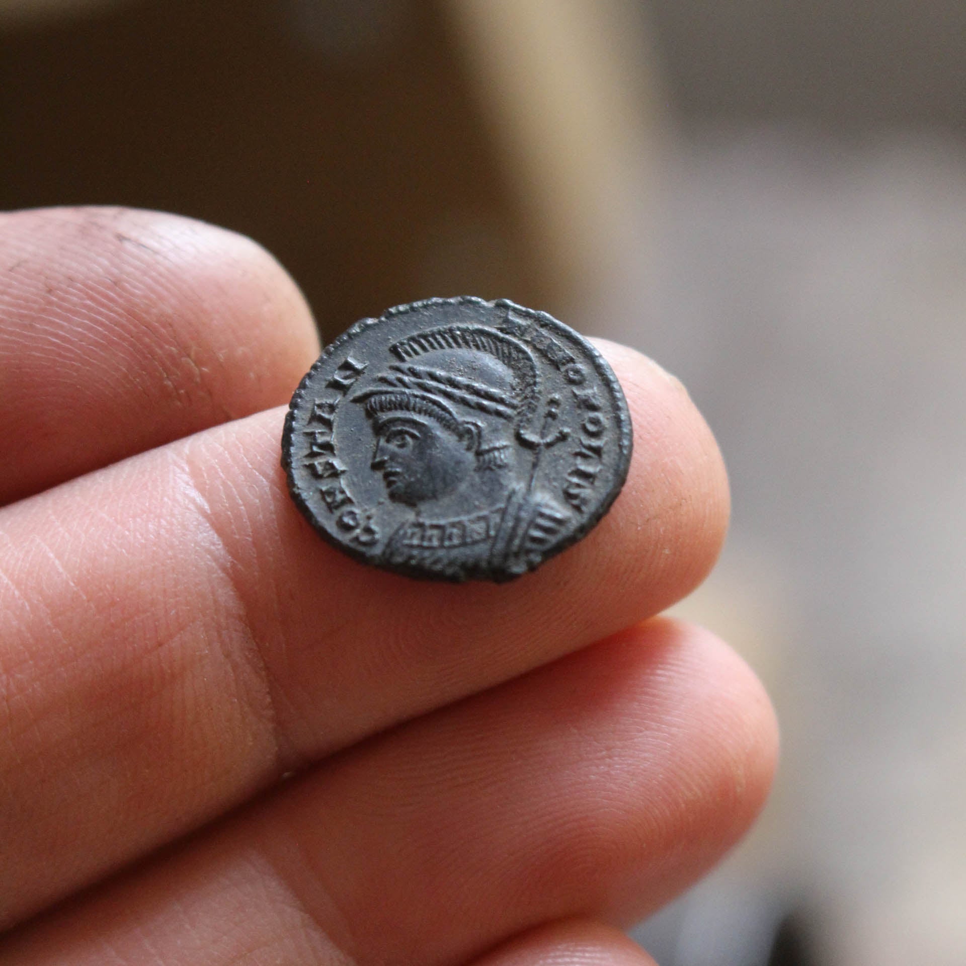 Pendentif antique - Pièce romaine - CONSTANTINOPLE
