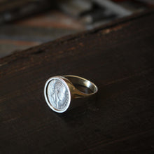 Charger l&#39;image dans la galerie, Chevaliere Napoleon 1er en argent
