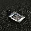 Pendentif JAPON en argent - Lingot monétiforme 1 shu.