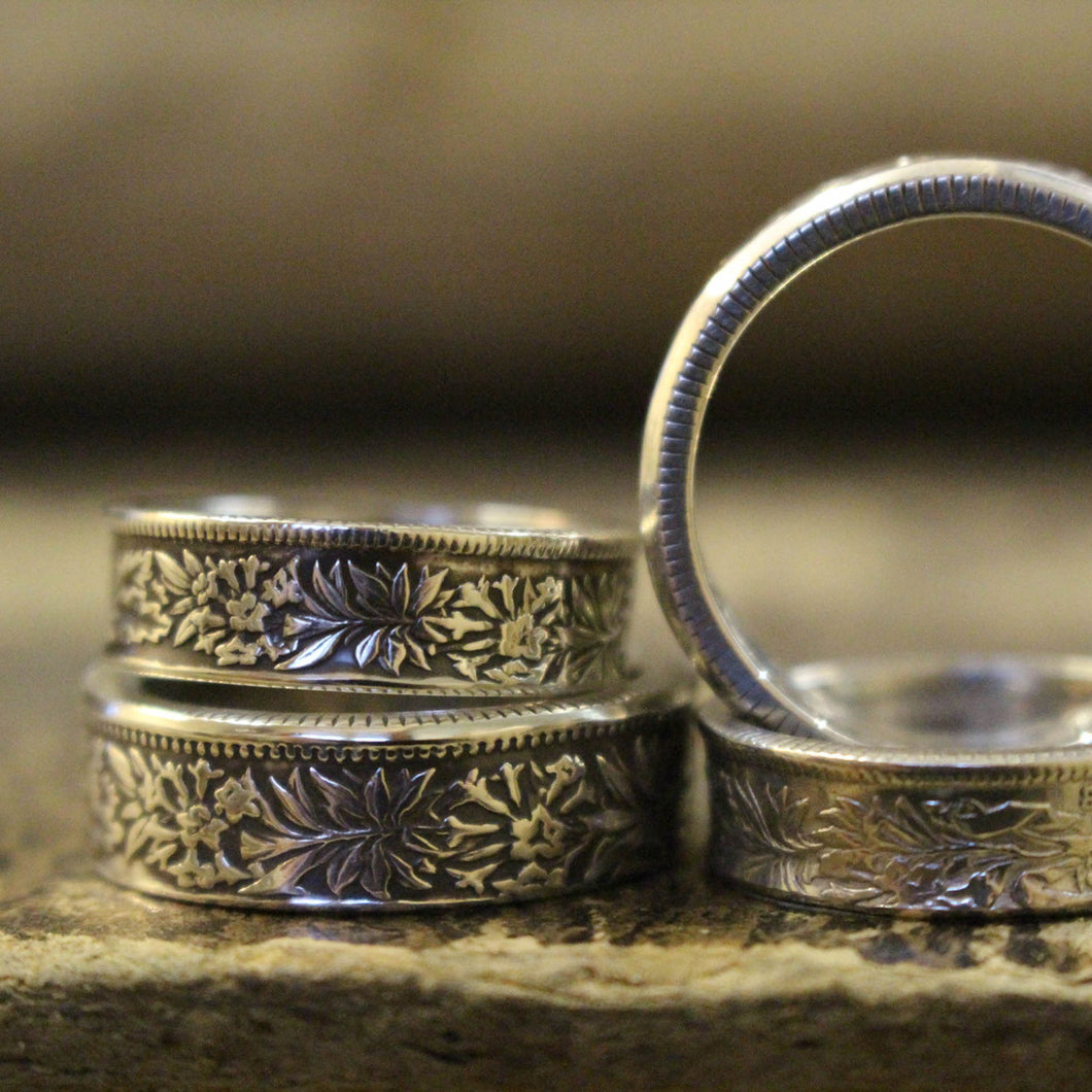 Bague anneau pièce de monnaie - Franc Suisse.