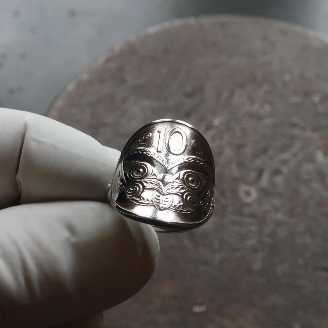 Bague cintrée - 10 cents - Nouvelle zelande