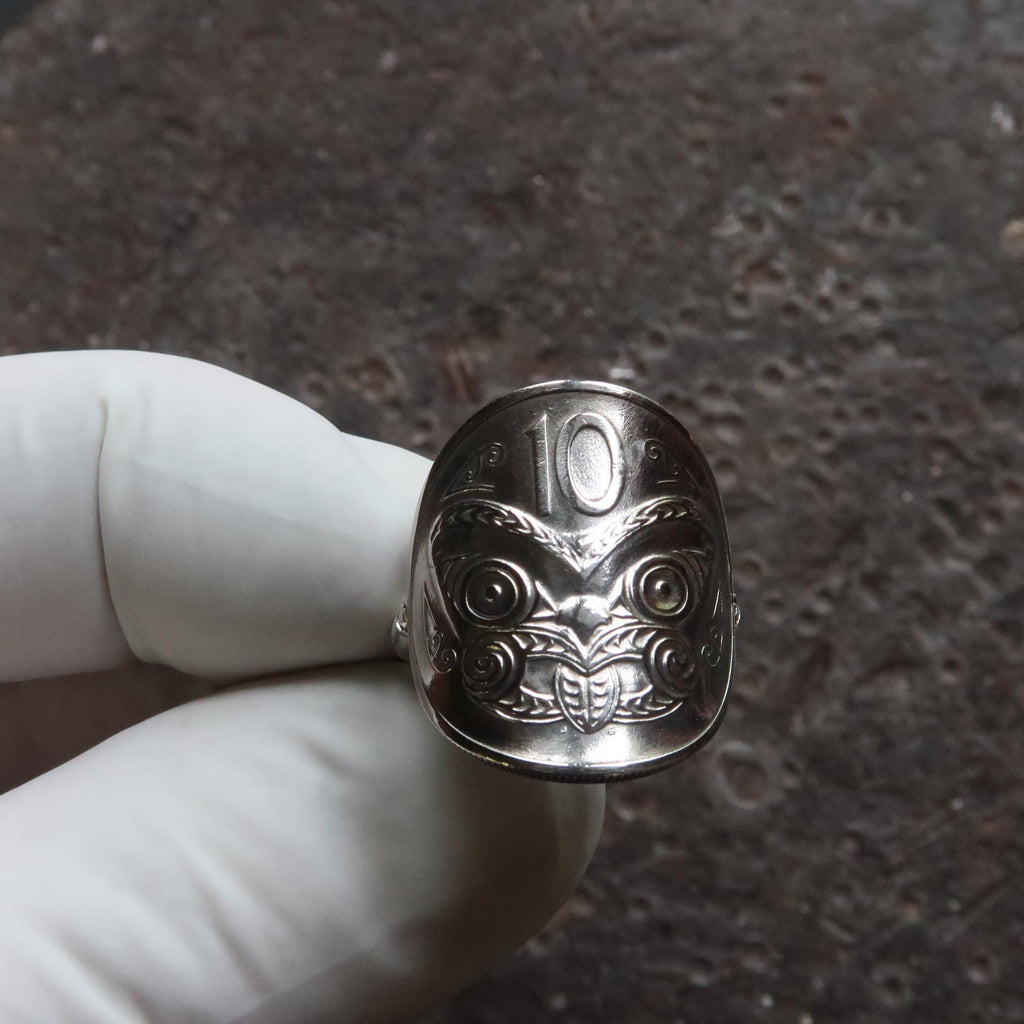 Bague cintrée - 10 cents - Nouvelle zelande