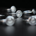 Bague catholique - Sainte Thérèse de Lisieux - argent