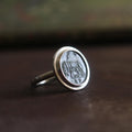 Bague Romaine en argent - Remus et Romulus