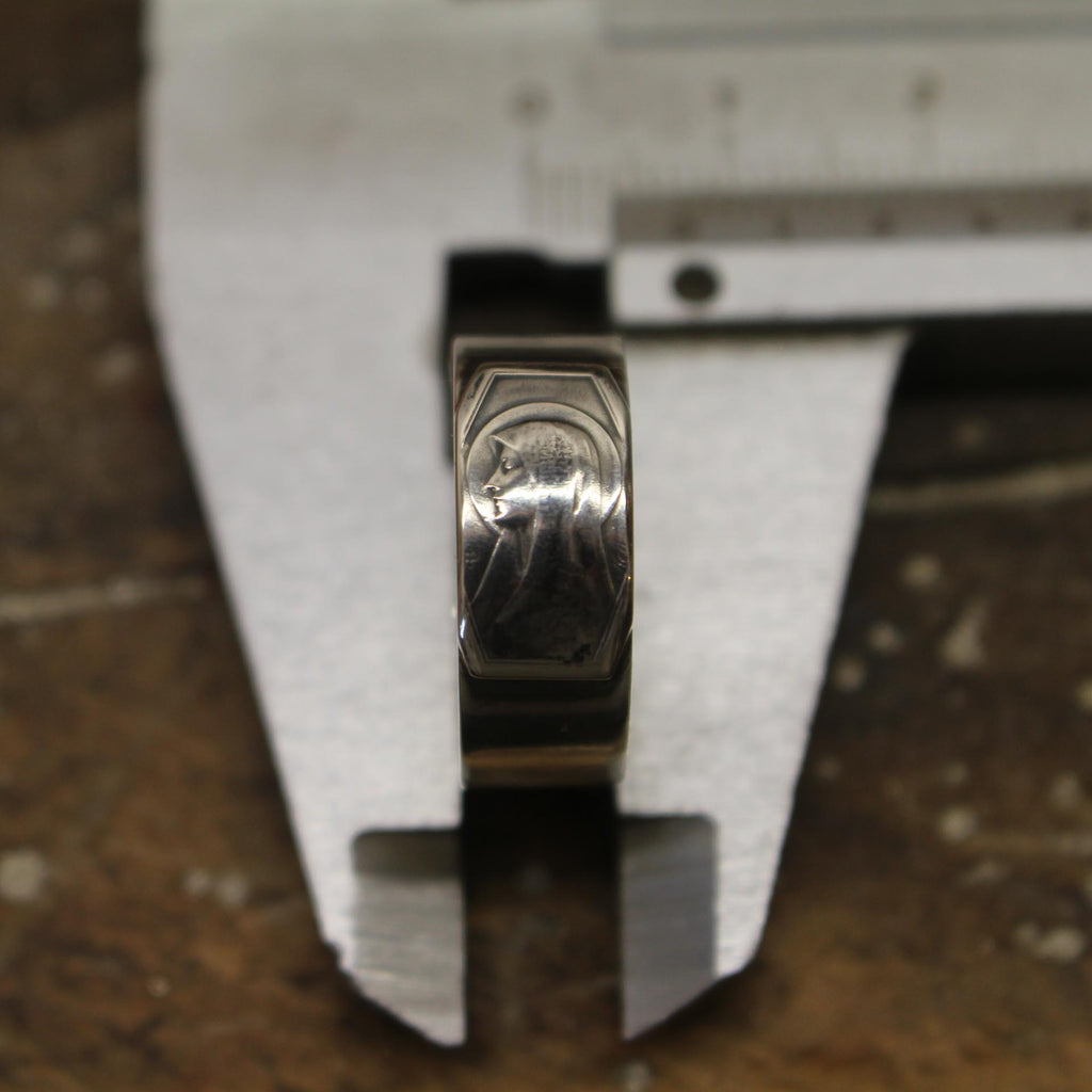Bague vierge en argent