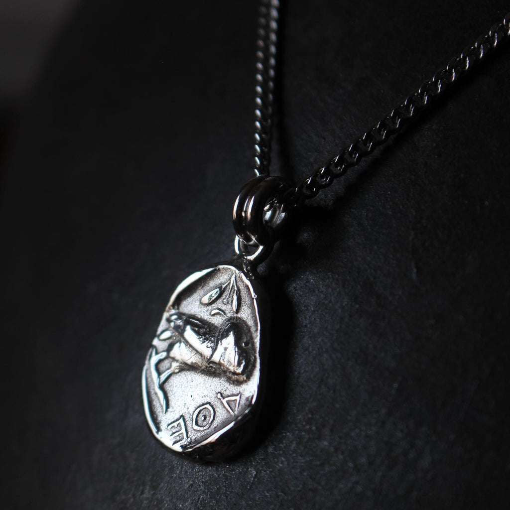 Pendentif - Reproduction en argent d'un Tétradrachme - ATTIQUE - ATHÈNES
