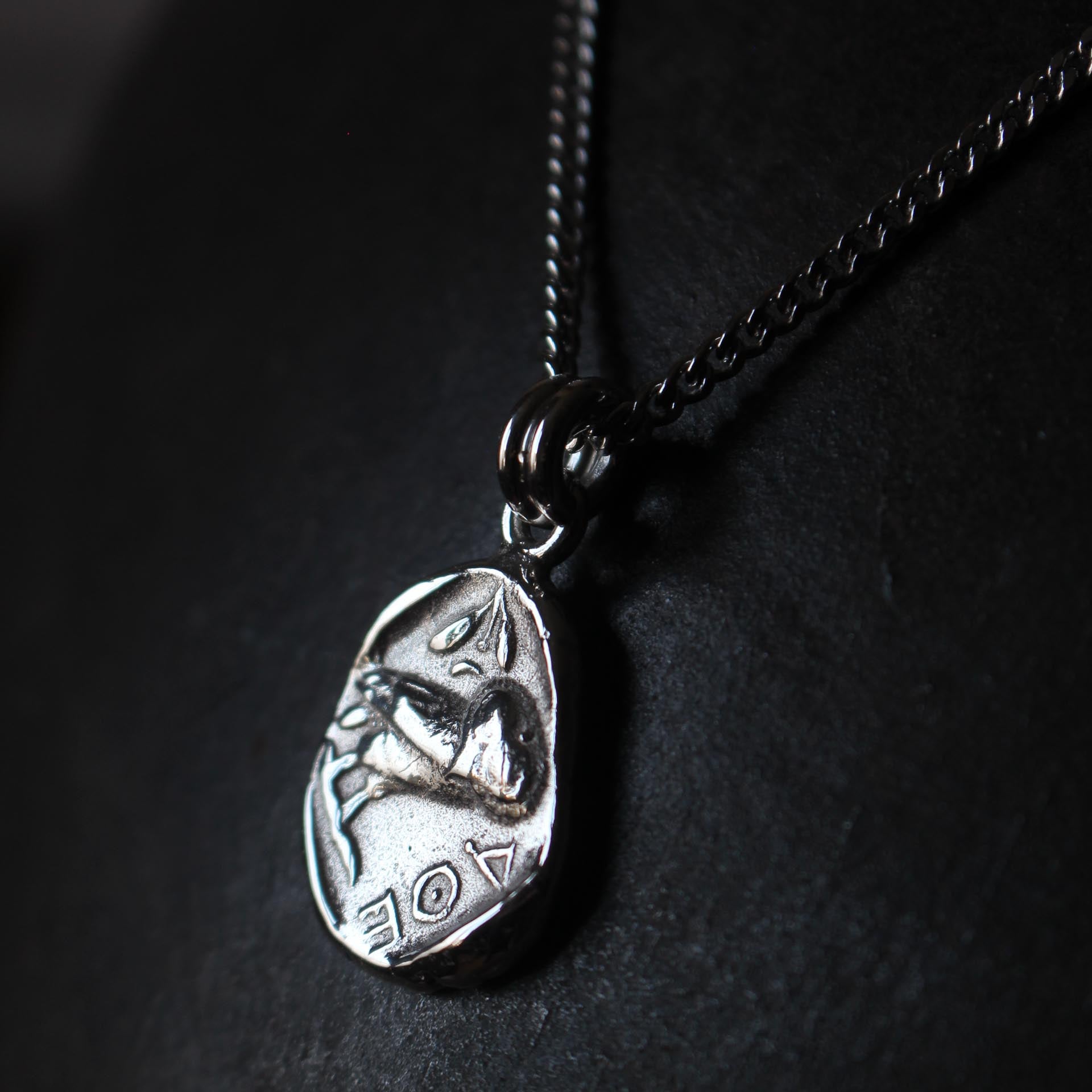 Pendentif - Reproduction en argent d'un Tétradrachme - ATTIQUE - ATHÈNES
