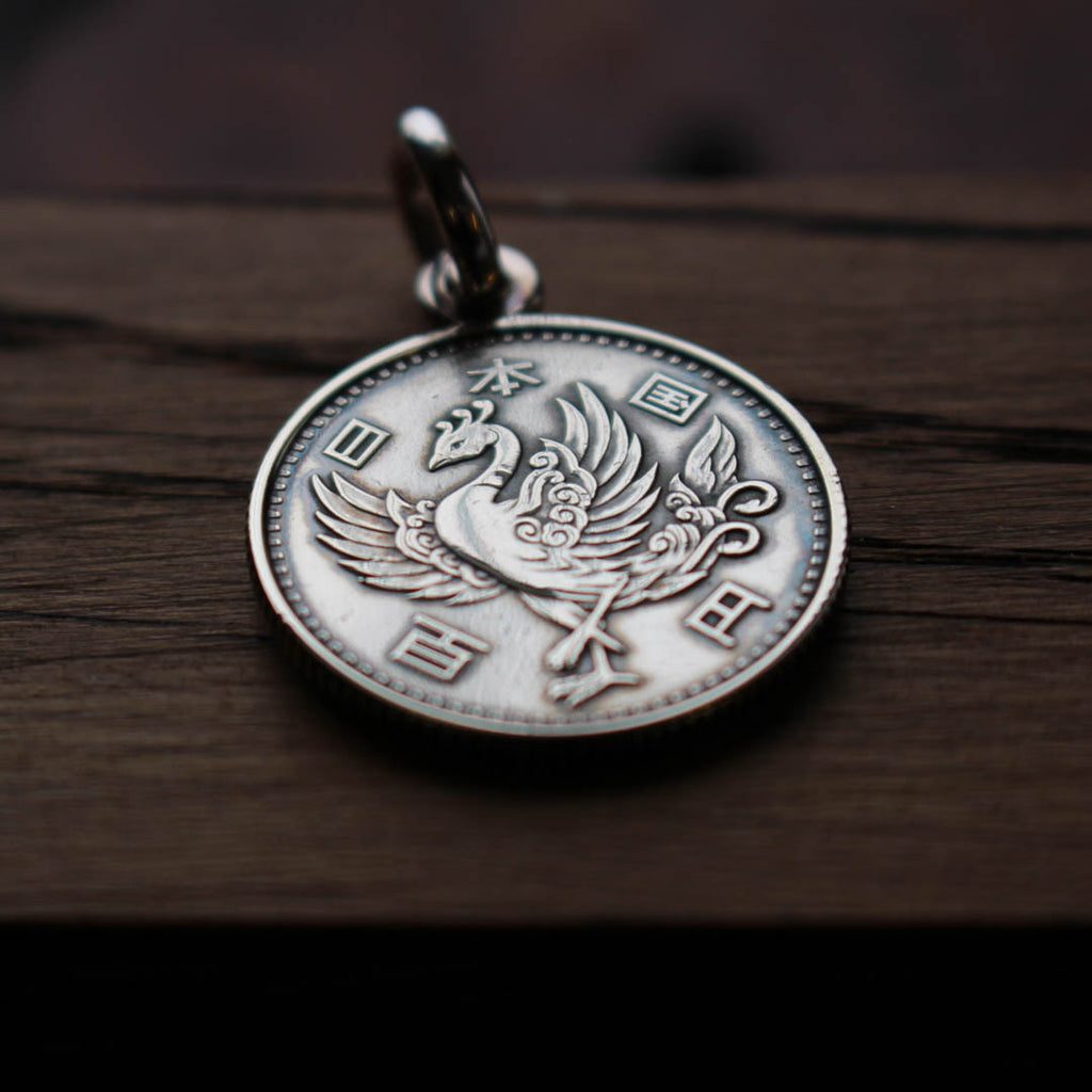 Pendentif pièce de monnaie 100 Yen JAPON